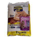 MASTERCAT CARNE 20 + 2 KG MAS 1 ARENA CUCHITO GRATIS - Imagen 1