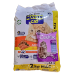 MASTERCAT SALMON 20 + 2 KG MAS 1 ARENA CUCHITO DE 2 KG GRATIS - Imagen 1