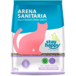 ARENA STAY HAPPY LAVANDA 10 KG - Imagen 1