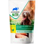 SANCK ANIMAL PLANET TROZO DE POLLO CON VEGETALES 100 GR - Imagen 1