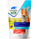 SNACK ANIMAL PLANET TIRITAS PATO CON POLLO 100 GR - Imagen 1