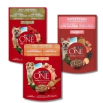 3 POUCH ONE PERRO 85 GR - Imagen 1