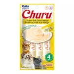 CHURU GATO POLLO QUESO 4 TUBOS 56 GR - Imagen 1