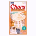 CHURU GATO POLLO SALMON 4 TUBOS 56 GR - Imagen 1