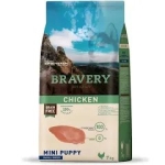 BRAVERY MINI PUPPY CHICKEN 7 KG - Imagen 1