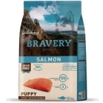 BRAVERY LARGE MEDIUM PUPPY SALMON 12 KG - Imagen 1