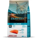 BRAVERY ADULT CAT SALMON 2 KG - Imagen 1
