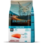 BRAVERY ADULT CAT SALMON  7 KG - Imagen 1