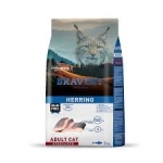 BRAVERY ADULT CAT ESTERILIZADO HERRING 2 KG - Imagen 1