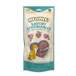 MEOWEE SPOON SALMON, TUNA AND SHRIMP, 4TB, 56GR - Imagen 1