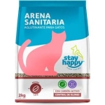 ARENA STAY HAPPY CAFE 2 KG - Imagen 1