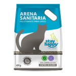 ARENA STAY HAPPY CARBON ACTIVO 4 KG - Imagen 1