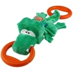 JUGUETE GIGWI IRON GRIP COCODRILO - Imagen 1