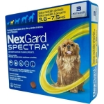 NEXGARD SPECTRA 3COMP 3,6 A 7,5 KG - Imagen 1