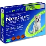 NEXGARD SPECTRA 1COMP 7,6 A 15 KG - Imagen 1