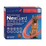 NEXGARD SPECTRA 1COMP 30,1 A 60KG - Imagen 1