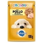 POUCH PEDIGREE CACHORRO POLLO EN SALSA 100GR - Imagen 1