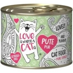 LATA LOVE IS WHERE A CAT IS PAVO 200 GR - Imagen 1