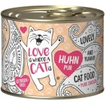 LATA LOVE IS WHERE A CAT IS POLLO 200GR - Imagen 1