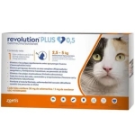 REVOLUTION PLUS GATO 2,5 A 5 KG - Imagen 1