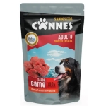POUCH CANNES ADULTO CARNE 100GR - Imagen 1