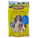 SNACK DOG FEST OREJAS CONEJO CON PATO 90GR - Imagen 1