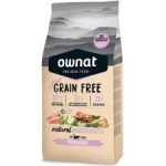 OWNAT JUST GRAIN FREE STERILIZED CAT 1 KG - Imagen 1
