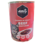LATA AMITY GATO CARNE Y VEGETALES 415 GR - Imagen 1