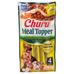 CHURU MEAL TOPPER PERRO POLLO CALABAZA  4TUBOS DE 14 GR - Imagen 1