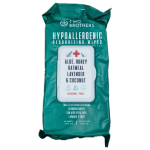 TOALLITAS HIPOALEGENICAS ALOEVERA MIEL LAVANDA Y COCO 40 UD 20X30CM - Imagen 1