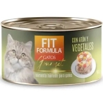 LATA FIT GATO  GOURMET ATUN VEGETALES 80 GR - Imagen 1