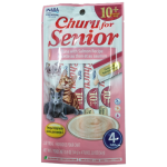 CHURU GATO SENIOR 10+ ATUN SALMON 4 TB 56GR - Imagen 1